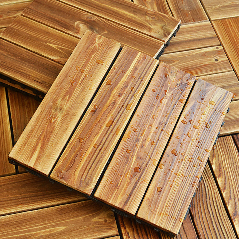 Modern Side Trim Piece Water Resistant Click-Locking Hardwood Flooring