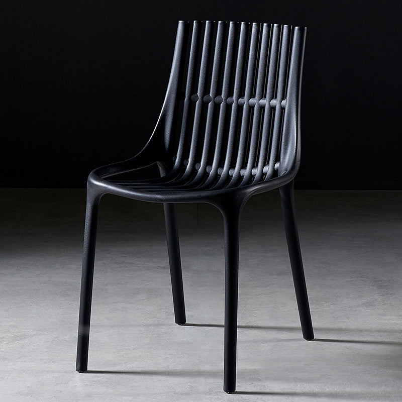 Modern Indoor-Outdoor Chair Plastic Stacking Outdoors Dining Chairs