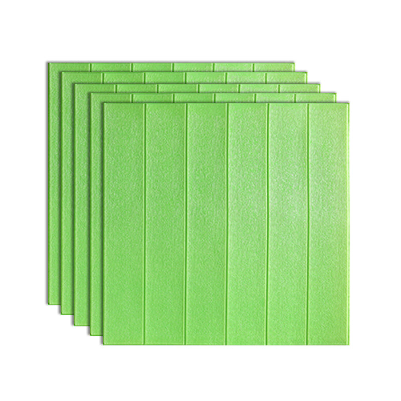 Modern Imitation Wood Grain Wall Access Panel Peel and Stick Foam Baseboard Panel