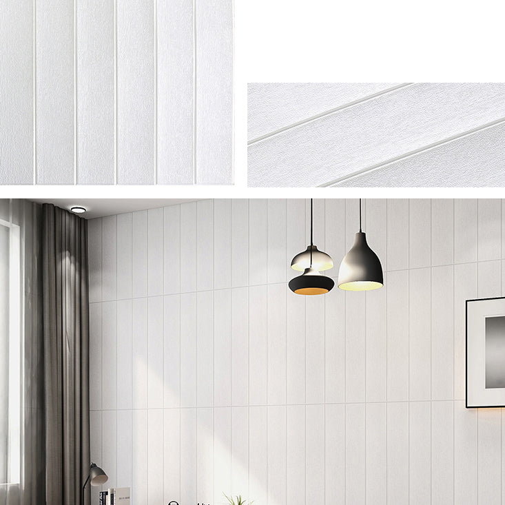 Modern Imitation Wood Grain Wall Access Panel Peel and Stick Foam Baseboard Panel