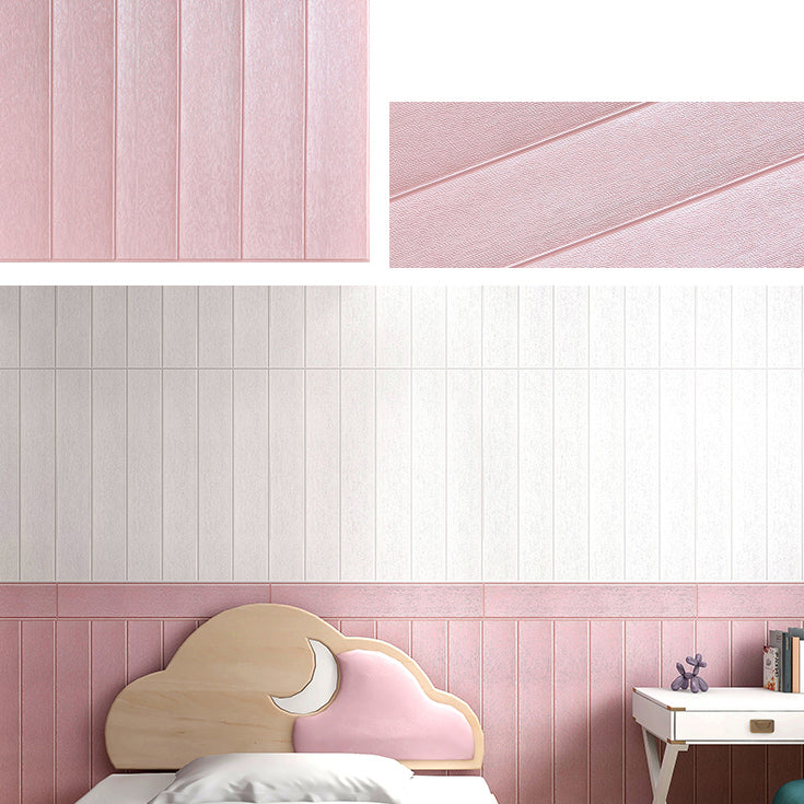 Modern Imitation Wood Grain Wall Access Panel Peel and Stick Foam Baseboard Panel