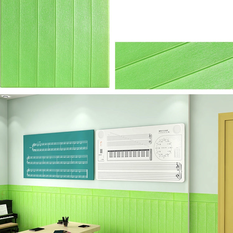 Modern Imitation Wood Grain Wall Access Panel Peel and Stick Foam Baseboard Panel