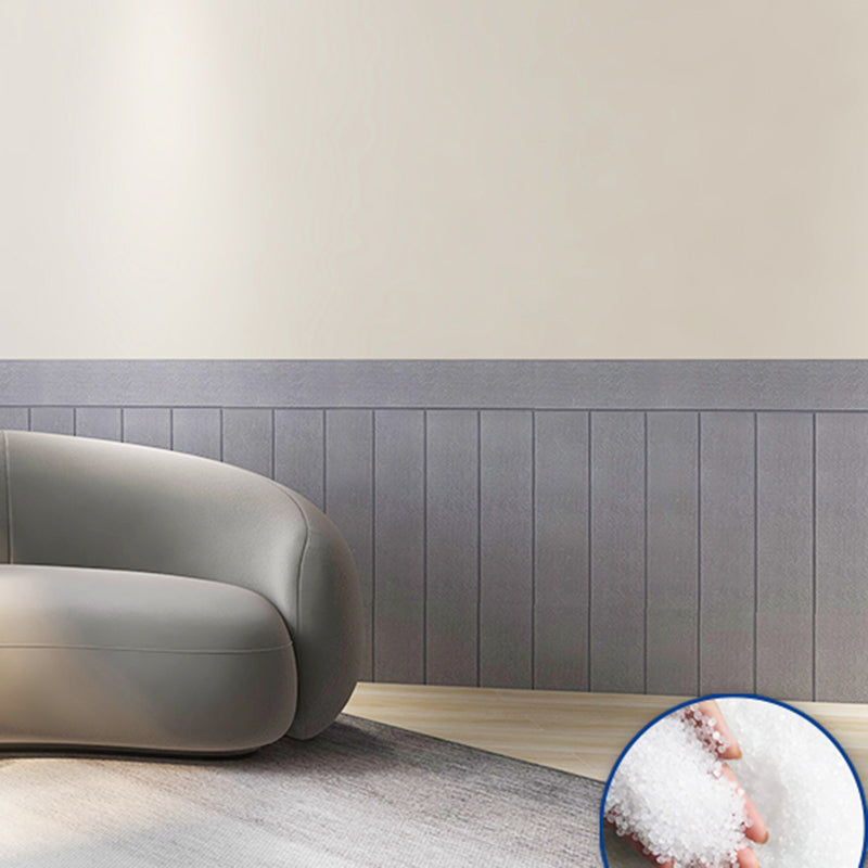 Modern Imitation Wood Grain Wall Access Panel Peel and Stick Foam Baseboard Panel