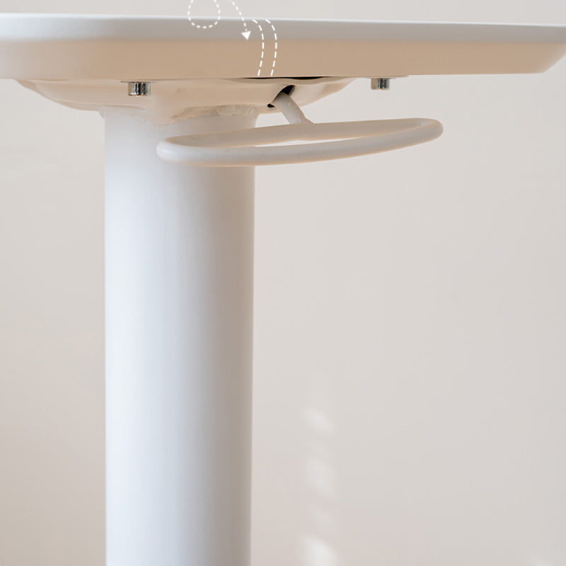 13" Wide Contemporary Corner Table Metal Rectangular Accent Side Table