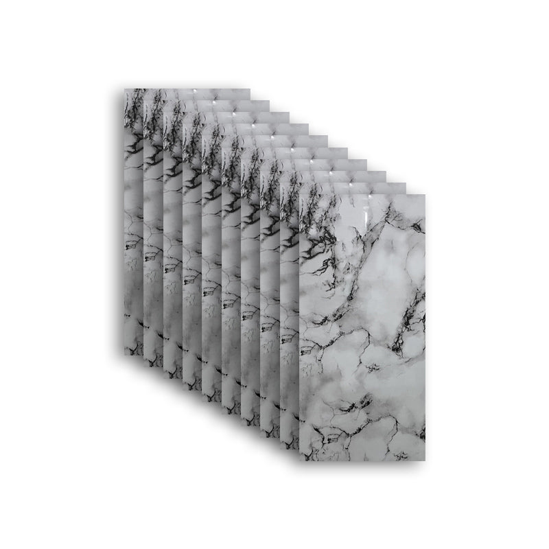 Single Tile Wallpaper Contemporary Plastic Peel and Stick Wall Tile