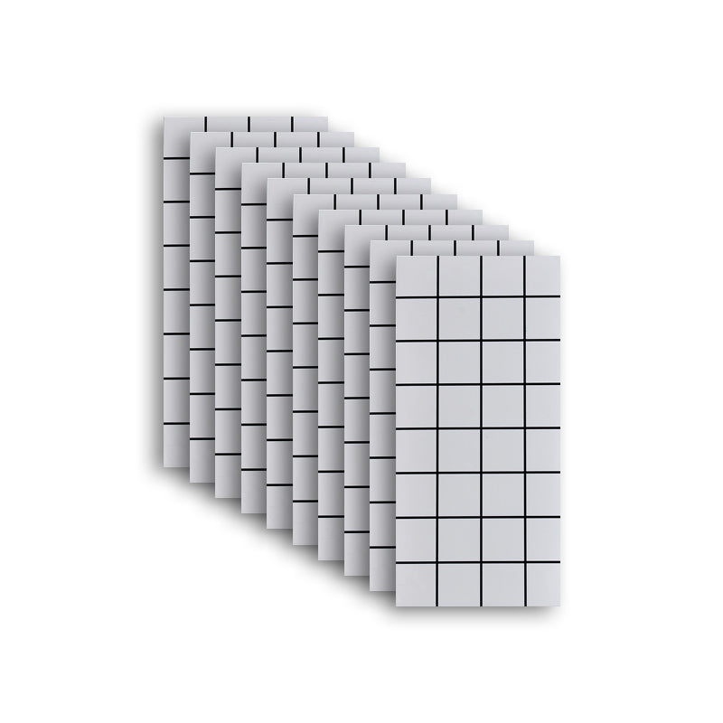 Single Tile Wallpaper Contemporary Plastic Peel and Stick Wall Tile