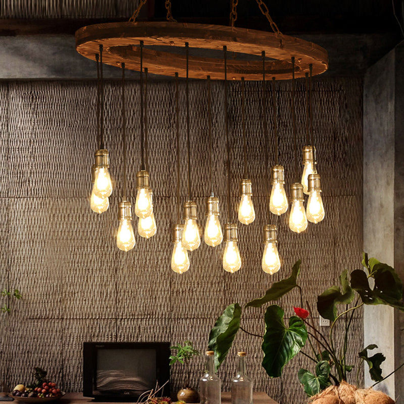 Metall exponierte Glühbirnenleuchter -Beleuchtungsbestand