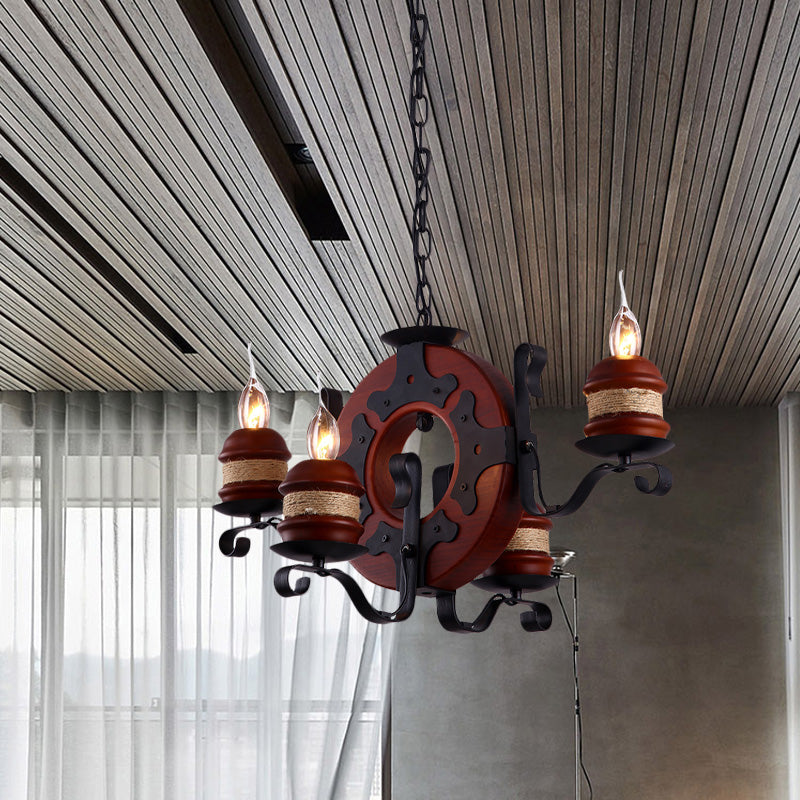 4/6 lumières Lumières Cougie lustre luminaire