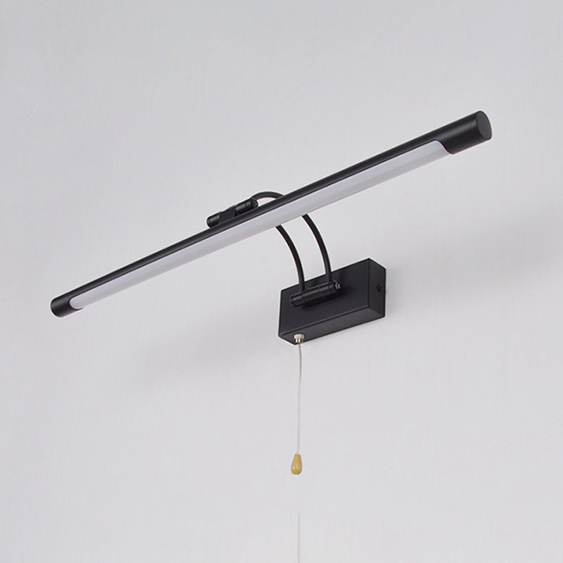 LED Mirror Front Light Modern Simple Vanity Light with Plastic Shade for Bathroom