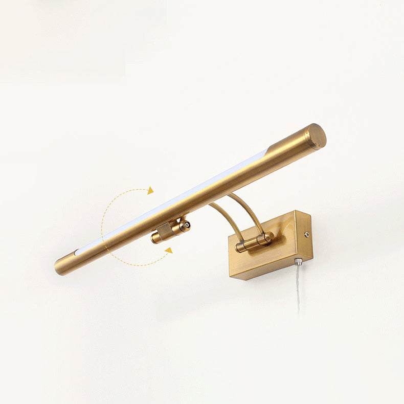 LED Mirror Front Light Modern Simple Vanity Light with Plastic Shade for Bathroom