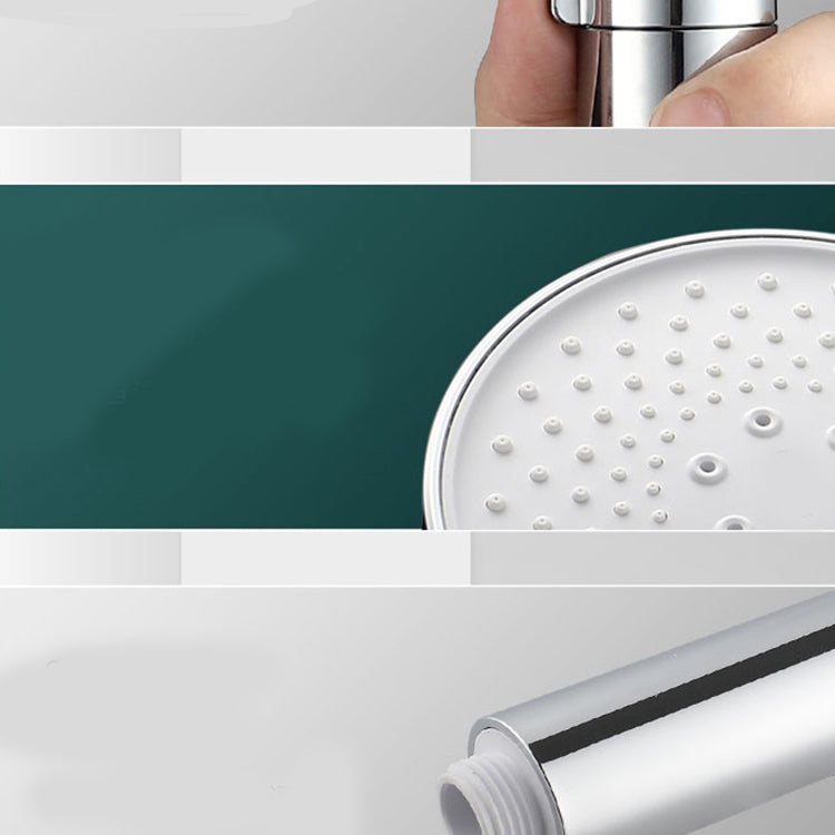 Round Water Filtration Hand Shower Adjustable Water Flow Wall-Mount Hand Shower