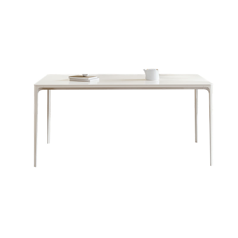 Scandinavian Dining Table Set 1/4/5 Pieces with Metal Base Kitchen Furniture Set