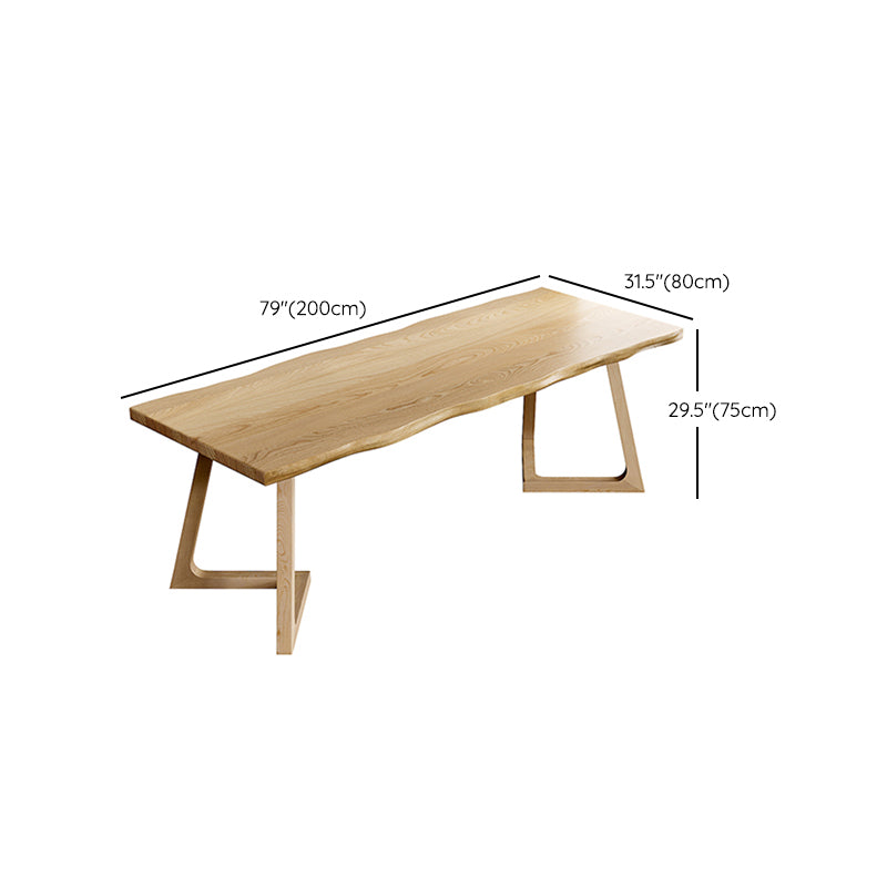 Modern Style Dinette Set 1/2/7 Pcs Rectangle Solid Wood Dinette Table with Dining Chairs