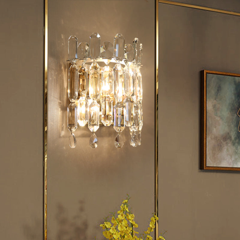 Éclairage mural semi-à tambour moderne