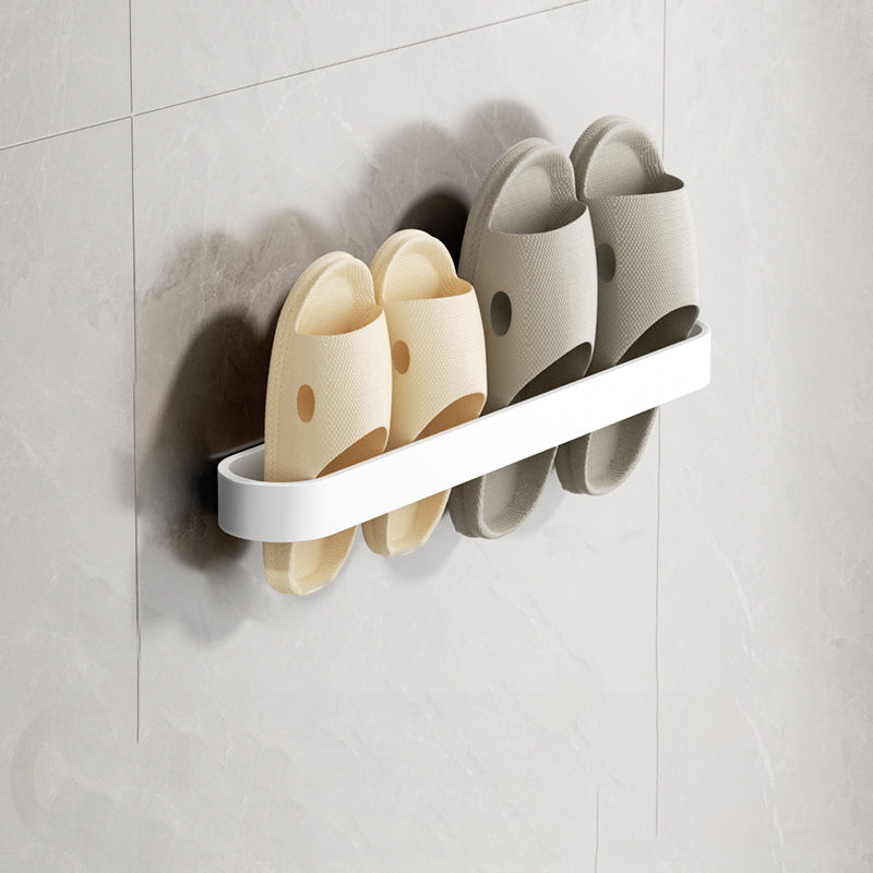 Minimalistic Bathroom Accessory Set Metal Slipper Rack/Towel Bar