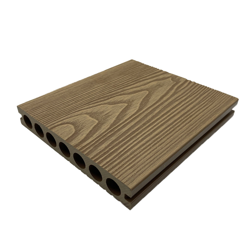 Embossed Square Patio Flooring Tiles Composite Nailed Flooring Tiles Garden