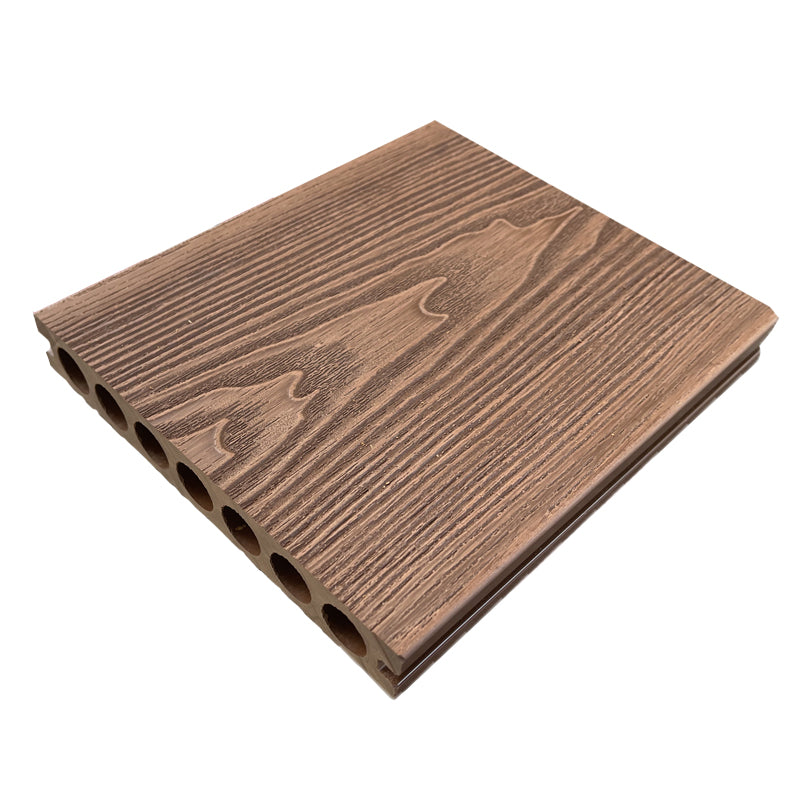 Embossed Square Patio Flooring Tiles Composite Nailed Flooring Tiles Garden