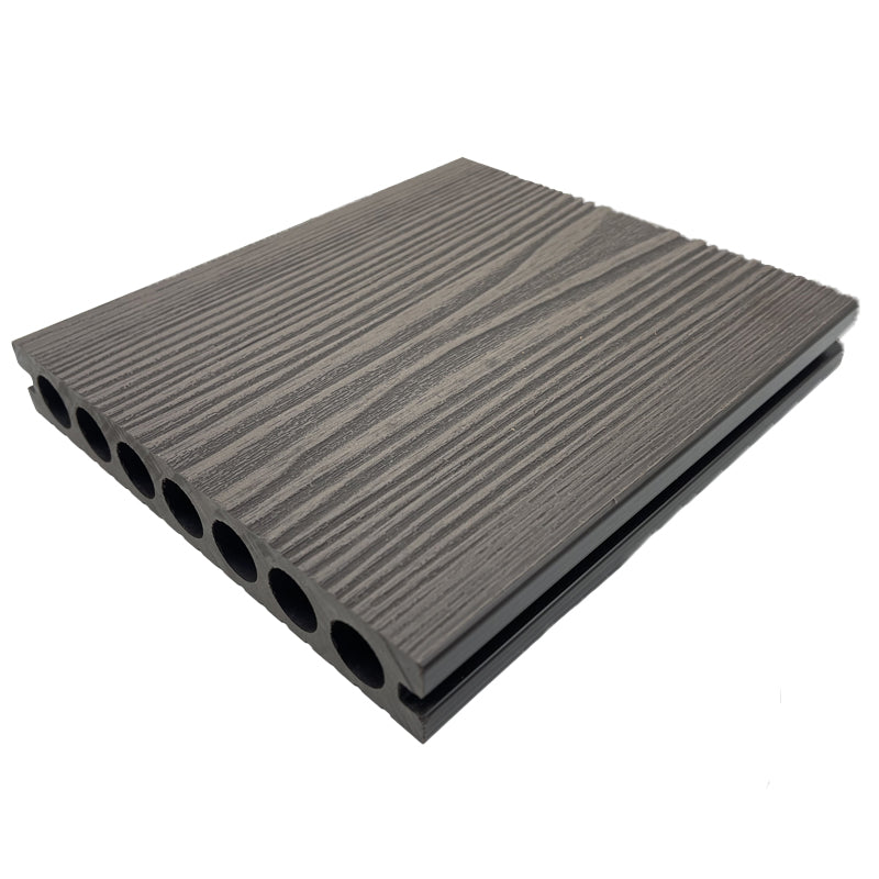 Embossed Square Patio Flooring Tiles Composite Nailed Flooring Tiles Garden