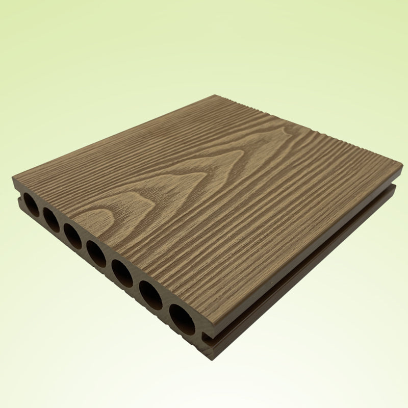 Embossed Square Patio Flooring Tiles Composite Nailed Flooring Tiles Garden