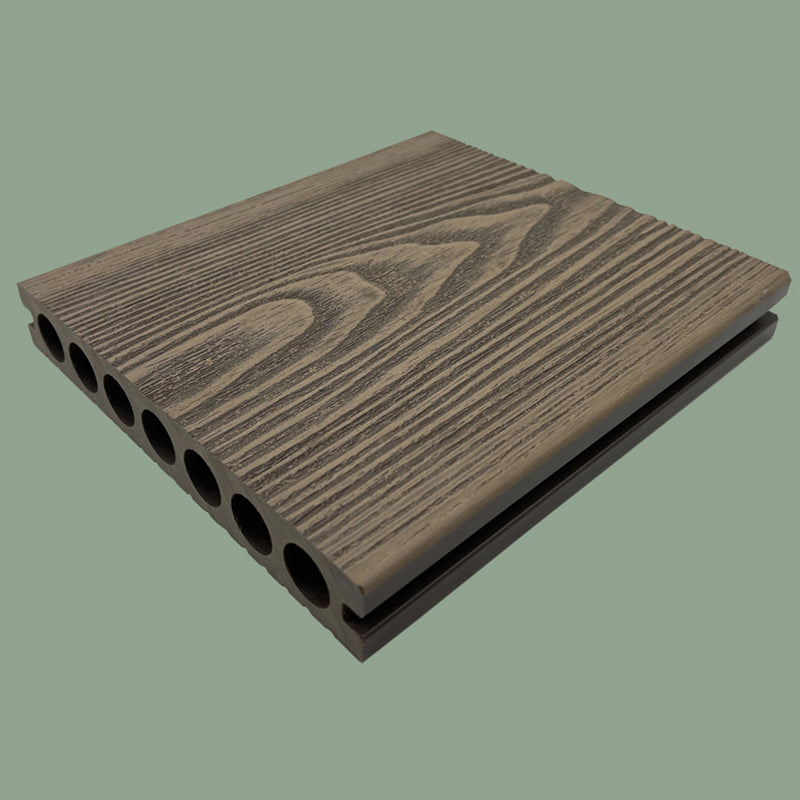 Embossed Square Patio Flooring Tiles Composite Nailed Flooring Tiles Garden