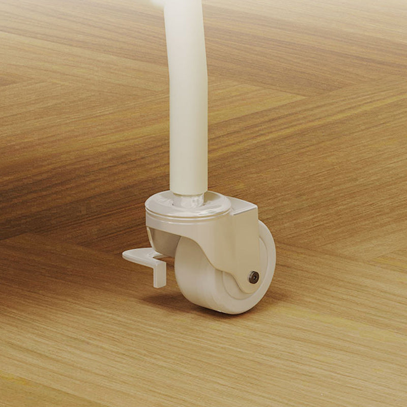 22"H Contemporary Corner Table Metal Double Tier Accent Side Table