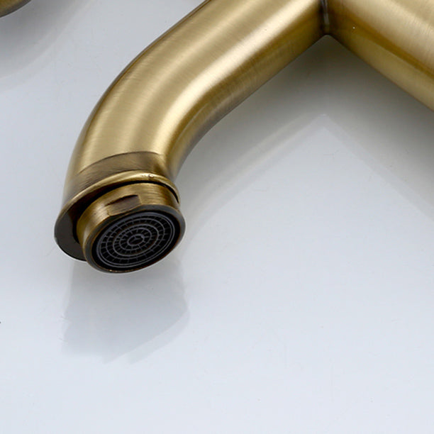 Farmhouse Wide Spread Bathroom Faucet 1-Handle Lavatory Faucet