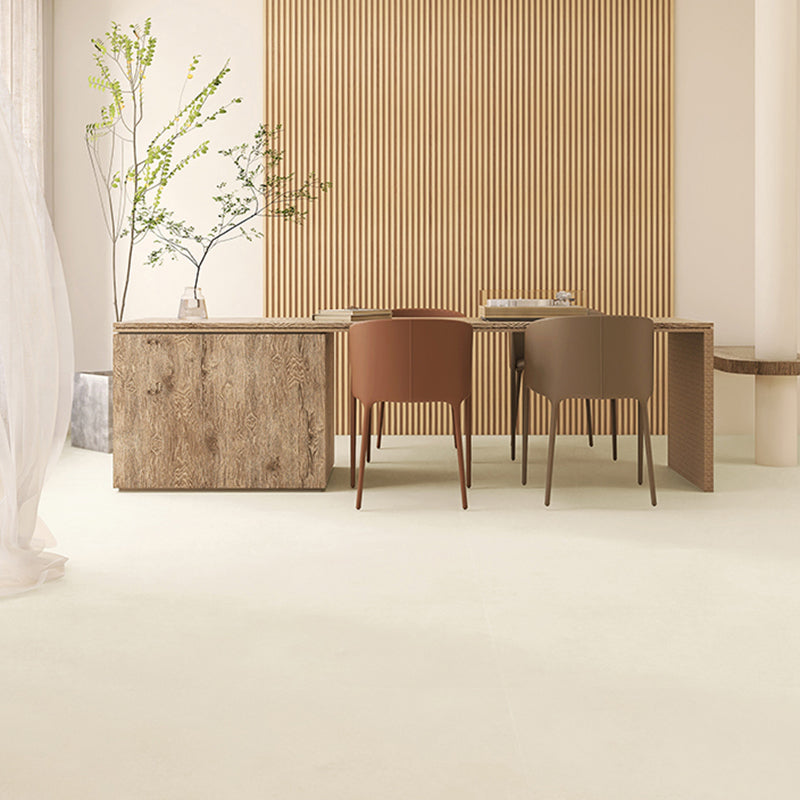 Matte Rectangular Singular Tile Cement Straight Edge Floor Tile