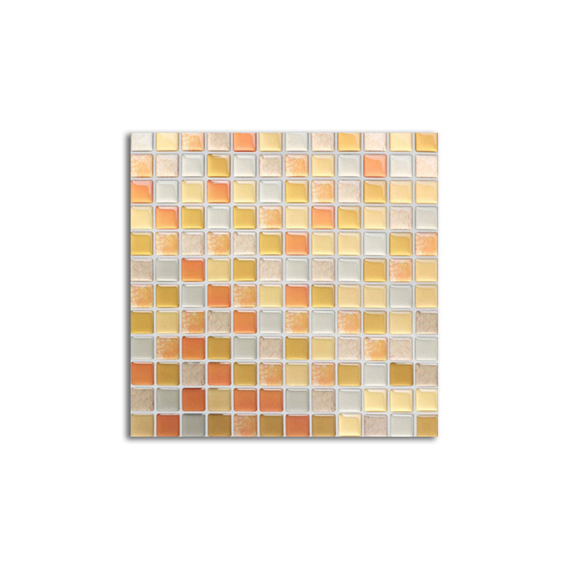 Colorful Mosaic Peel & Stick Tile Water-resistant for Backsplash Wall