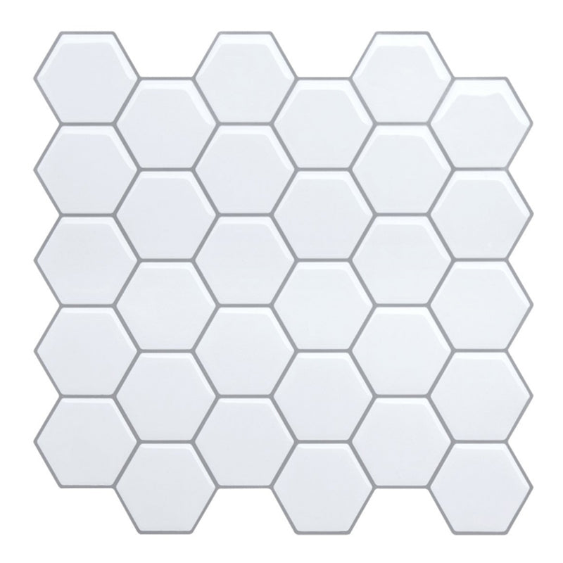 Colorful Mosaic Peel & Stick Tile Water-resistant for Backsplash Wall