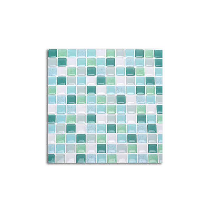 Colorful Mosaic Peel & Stick Tile Water-resistant for Backsplash Wall