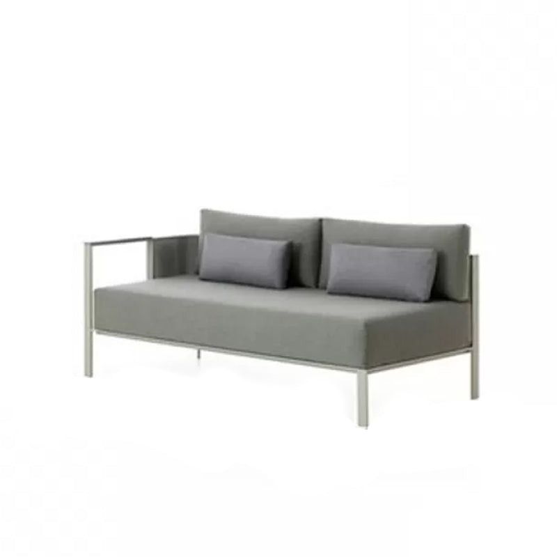 Metal Frame Outdoor Patio Sofa Industrial Water Resistant Patio Sofa