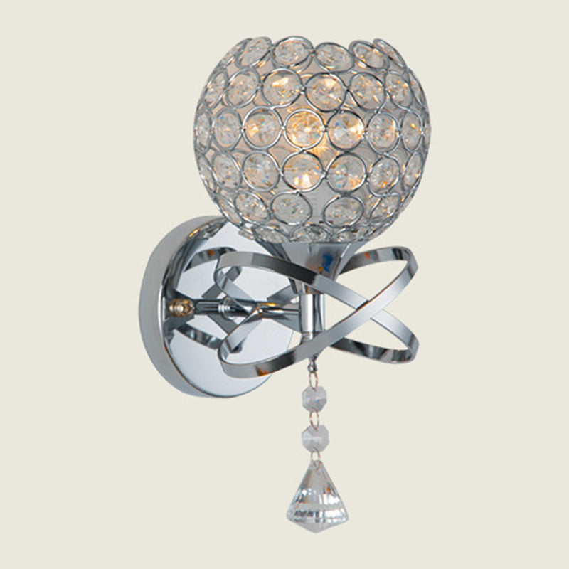 Modern Simple Iron Vanity Light Ball Shape Vanity Lamp for Shower Room