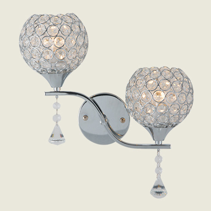 Modern Simple Iron Vanity Light Ball Shape Vanity Lamp for Shower Room