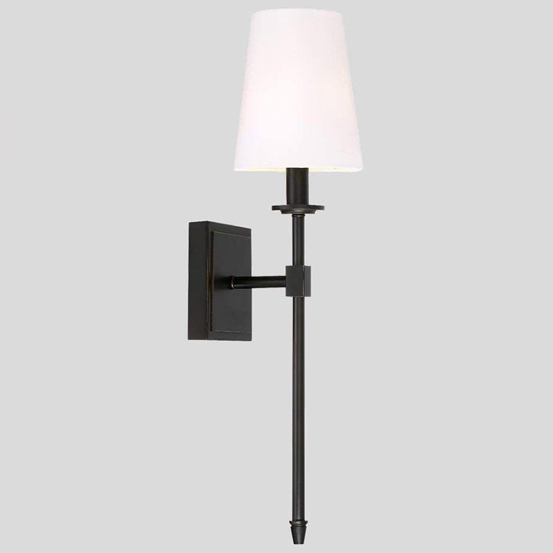 Nordic Style Iron Vanity Light Cylinder Shape Vanity Lamp for Shower Room