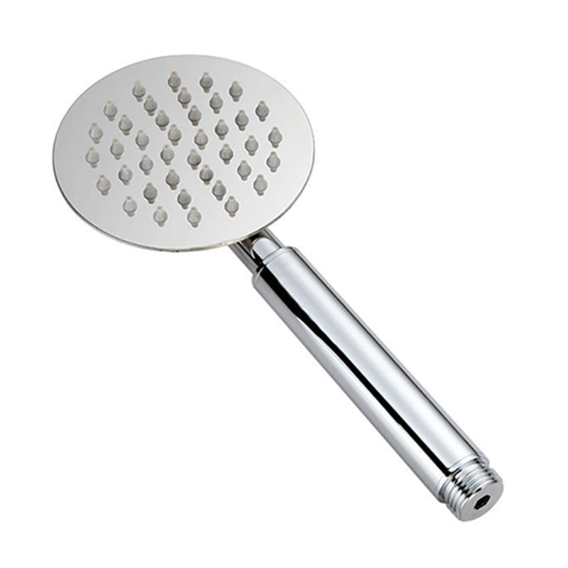 Contemporary Stainless Steel Hand Shower Self-Cleaning Showerhead
