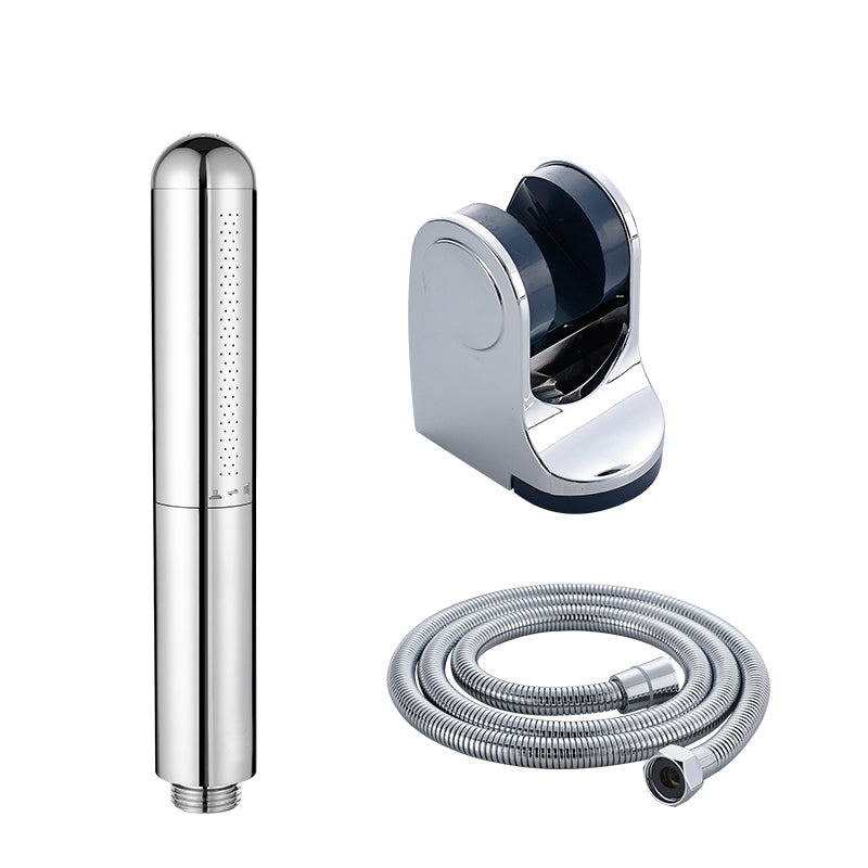 Simple Handheld Shower Head Square 304 Stainless Steel Shower Head