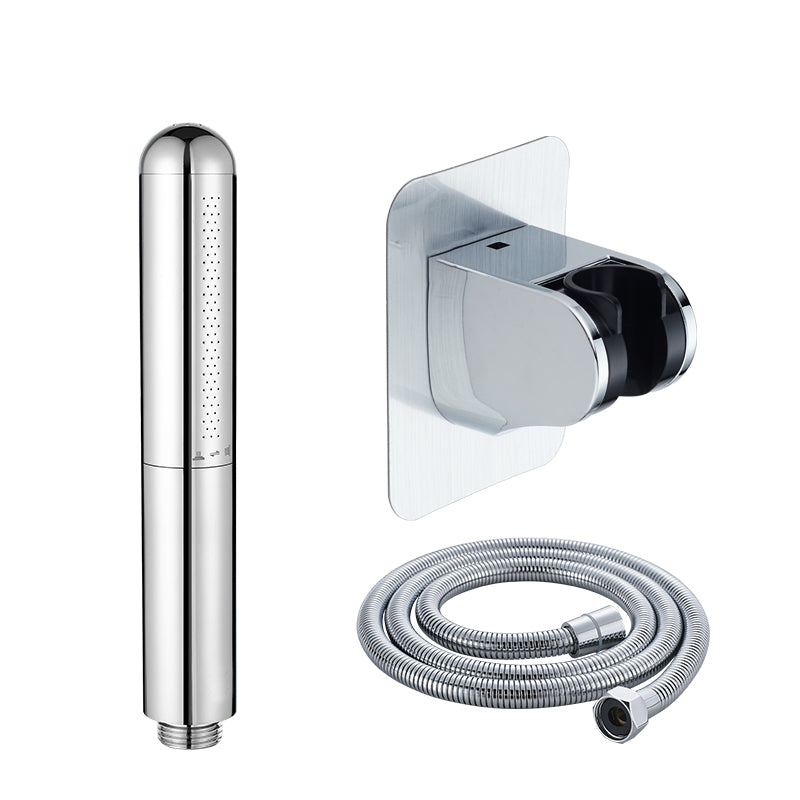 Simple Handheld Shower Head Square 304 Stainless Steel Shower Head