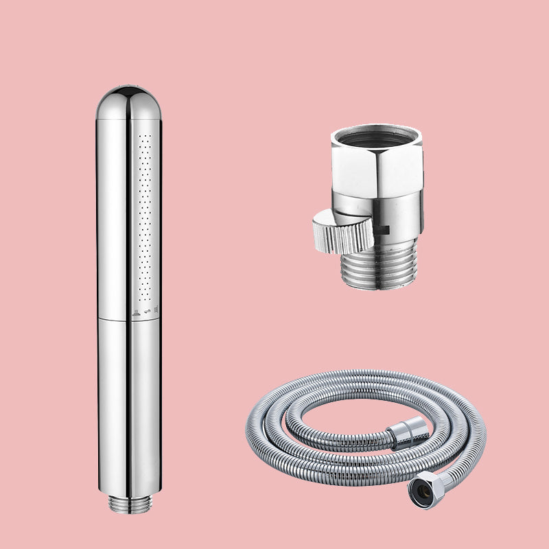 Simple Handheld Shower Head Square 304 Stainless Steel Shower Head