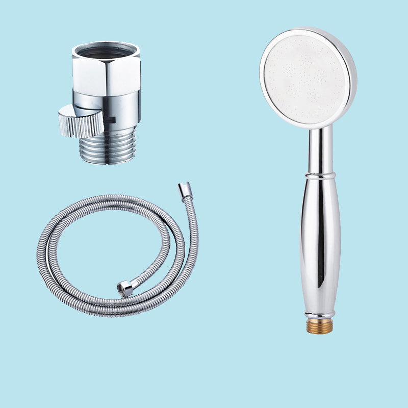 Simple Handheld Shower Head Square 304 Stainless Steel Shower Head