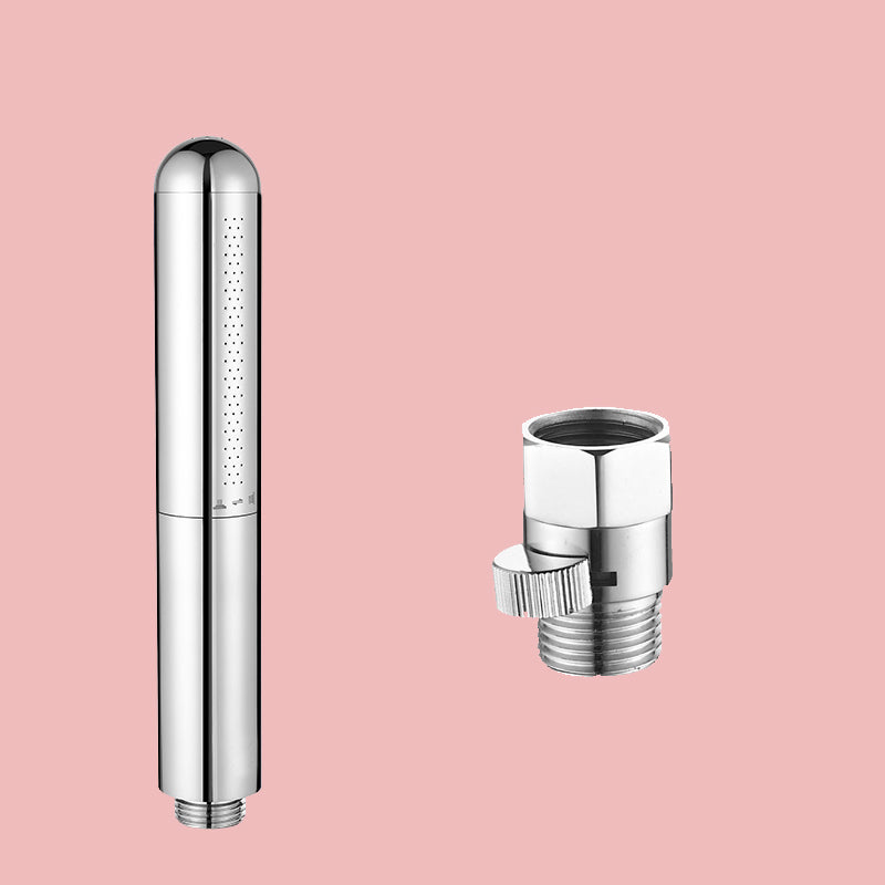 Simple Handheld Shower Head Square 304 Stainless Steel Shower Head