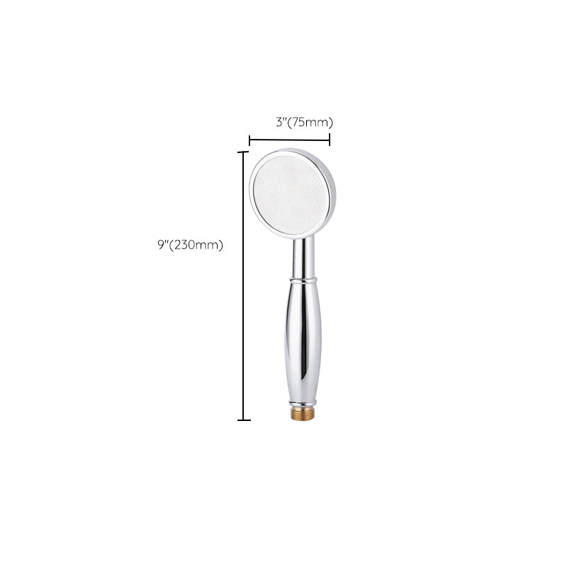 Simple Handheld Shower Head Square 304 Stainless Steel Shower Head