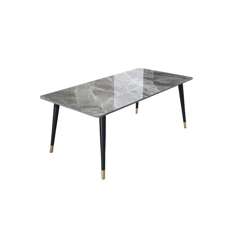 Rectangle 4 Legs Dining Room Table Contemporary Dinette Table