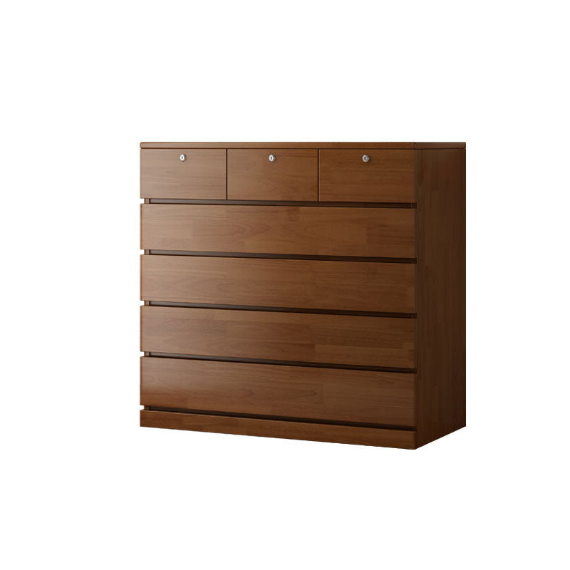 Contemporary Horizontal Lingerie Chest Wood Storage Dresser for Home