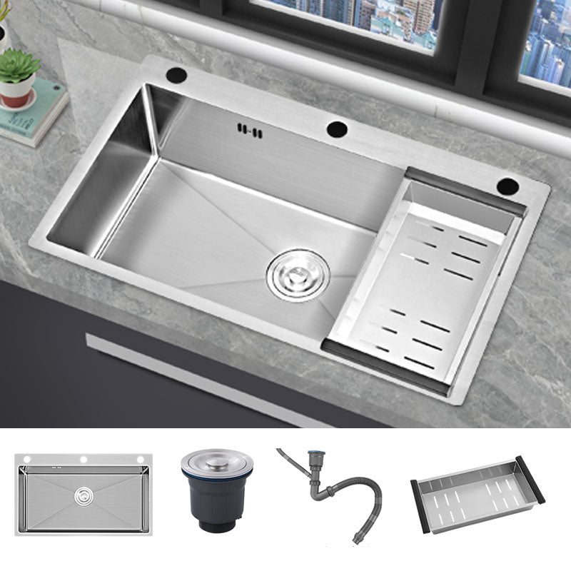 Modern Kitchen Sink Rectangular Water Purification Kitchen Sink