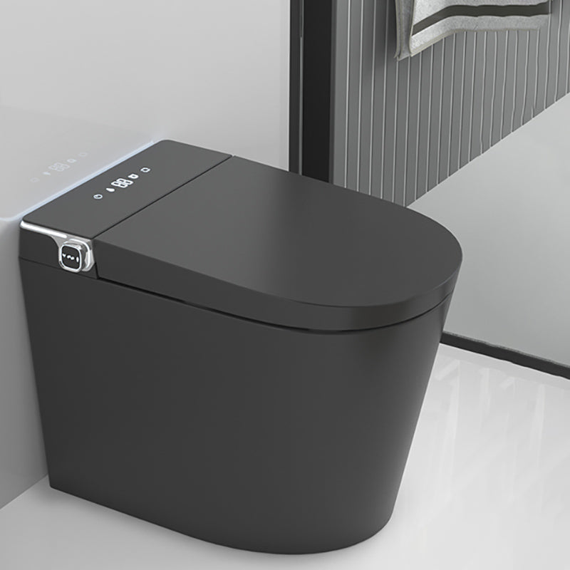 Simplicity Elongated All-in-One Bidet White Ceramic Smart Toilet Bidet with Heated Seat