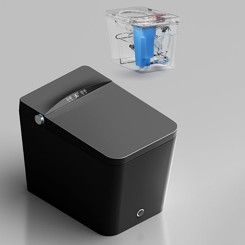 Simplicity Elongated All-in-One Bidet Ceramic Smart Toilet Bidet with Heated Seat