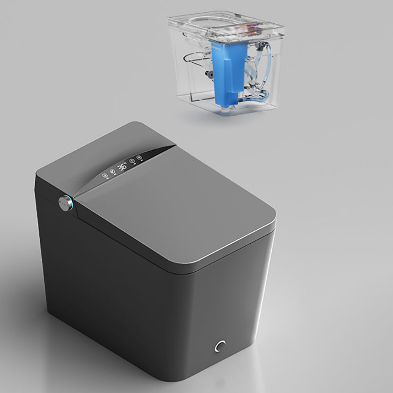 Simplicity Elongated All-in-One Bidet Ceramic Smart Toilet Bidet with Heated Seat