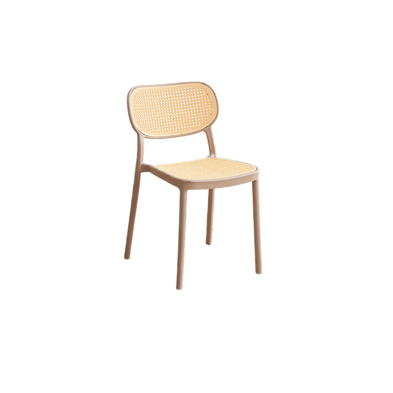 Plastic Outdoor Bistro Chairs Stacking Outdoors Dining Chairs