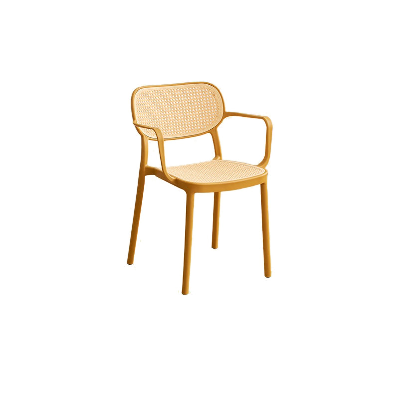 Plastic Outdoor Bistro Chairs Stacking Outdoors Dining Chairs