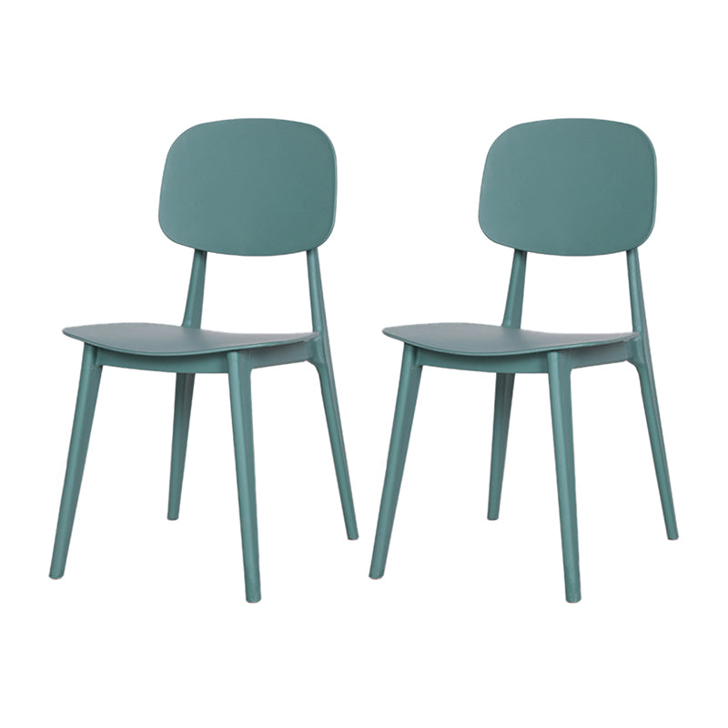 Plastic Outdoor Bistro Chairs Stacking Outdoors Dining Chairs Water Proof